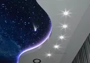 Натяжные потолки с подсветкой