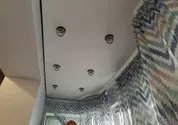 Натяжные потолки на балконе