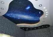Многоуровневые натяжные потолки