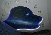 Многоуровневые натяжные потолки